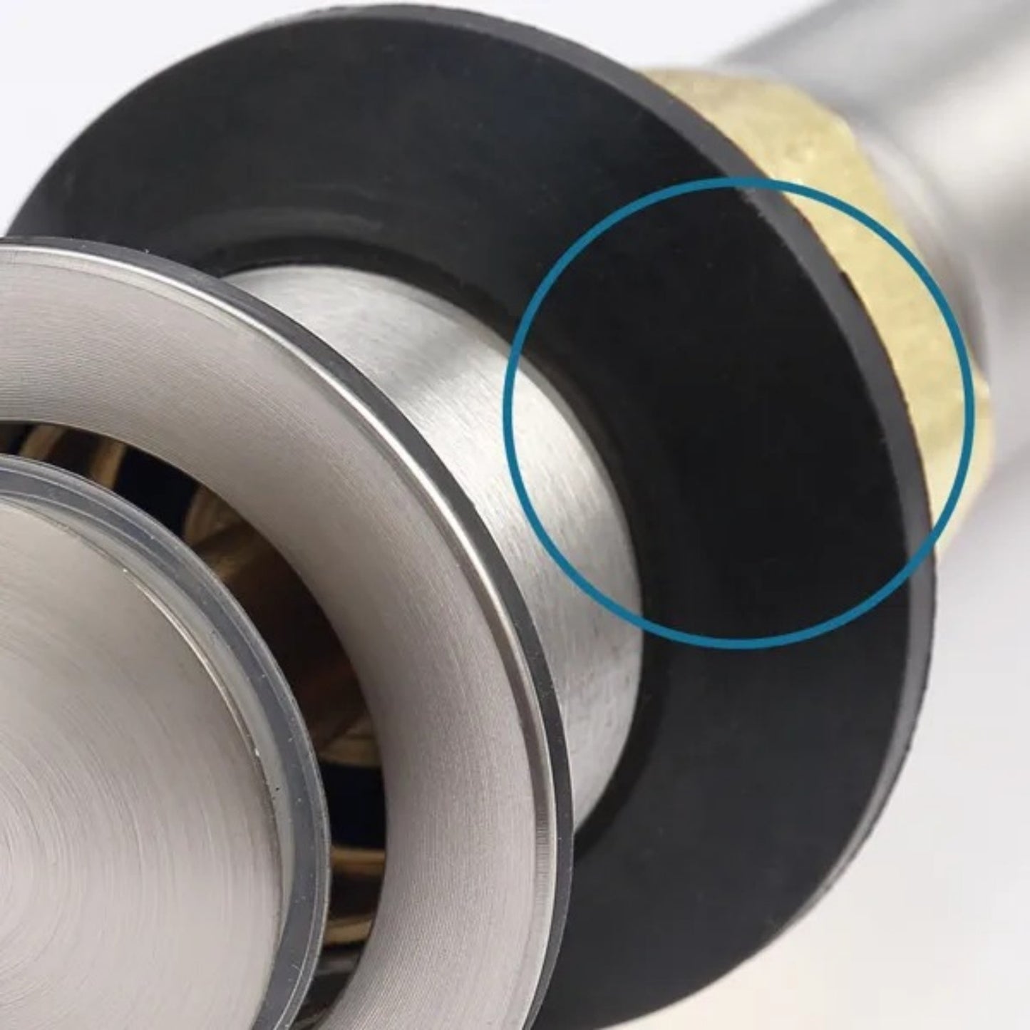 Pop-Up Drain Stainless Steel With Overflow Anti-Clogging For Vessel Sink Lavatory Vanity Sink Drain With Strainer Basket Brushed Nickel