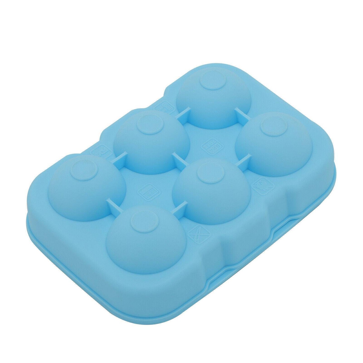 Large Ice Cube Tray Ball Maker Big Silicone Mold Sphere Whiskey Round Mould DIY