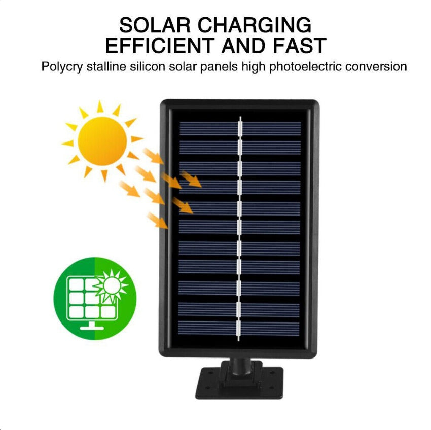 LED Solar Powered Pendant Hanging Light Lamp Outdoor Garden Yard Shed Lighting