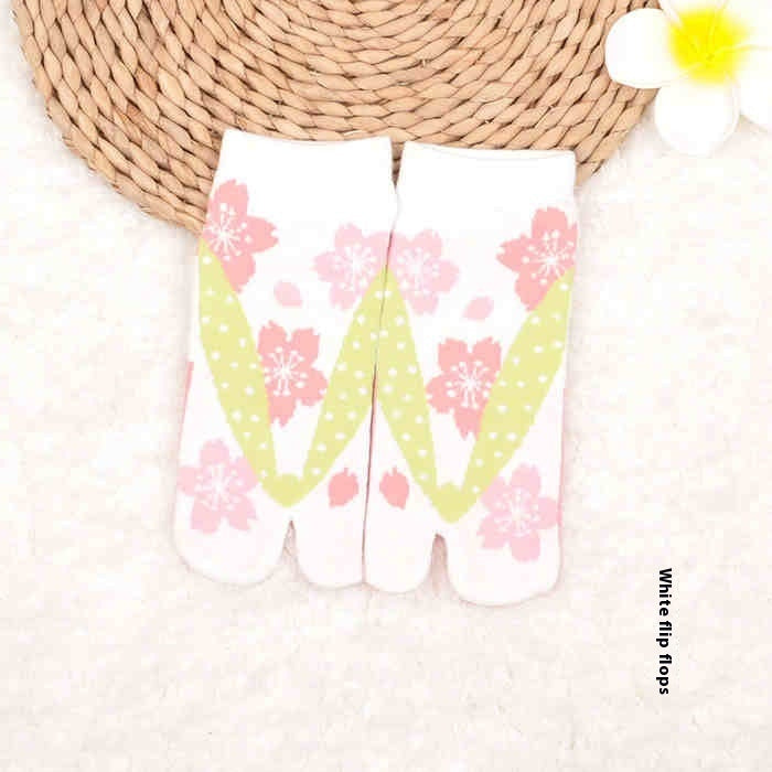 Two-toe Socks Split Toe Women's Cotton Socks