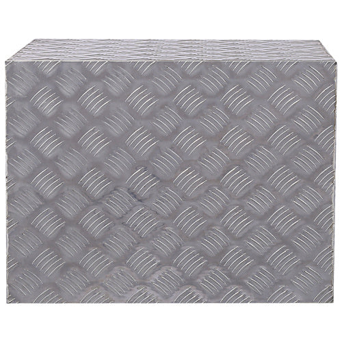 24inch Aluminum Tool Box,heavy Duty Truck Bed Tool Box,outdoor Trailer Pickup Storage Tool Box,RV Storage Organizer,underbody Box W  Lock Keys,silver