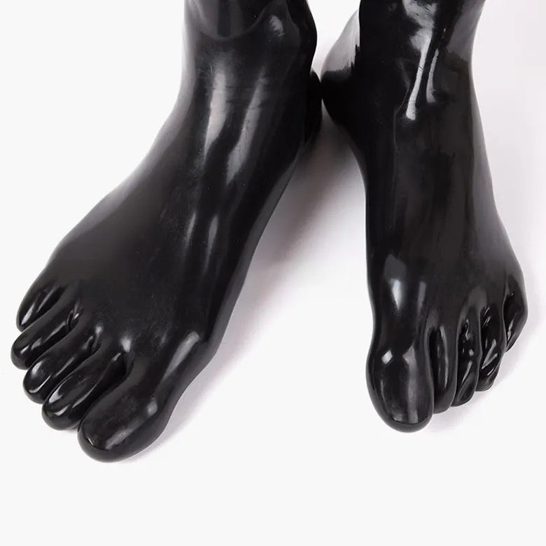 Mid Tube Latex Five Finger Three-dimensional Mid Tube Socks