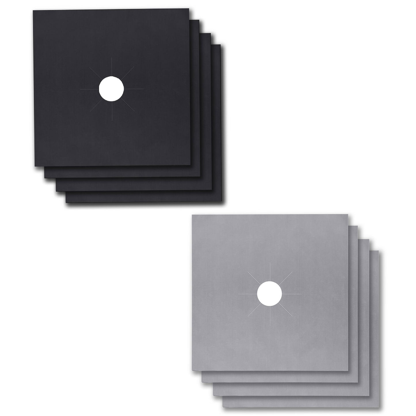 4-Pack Reusable Nonstick Stovetop Burner Protector Liner