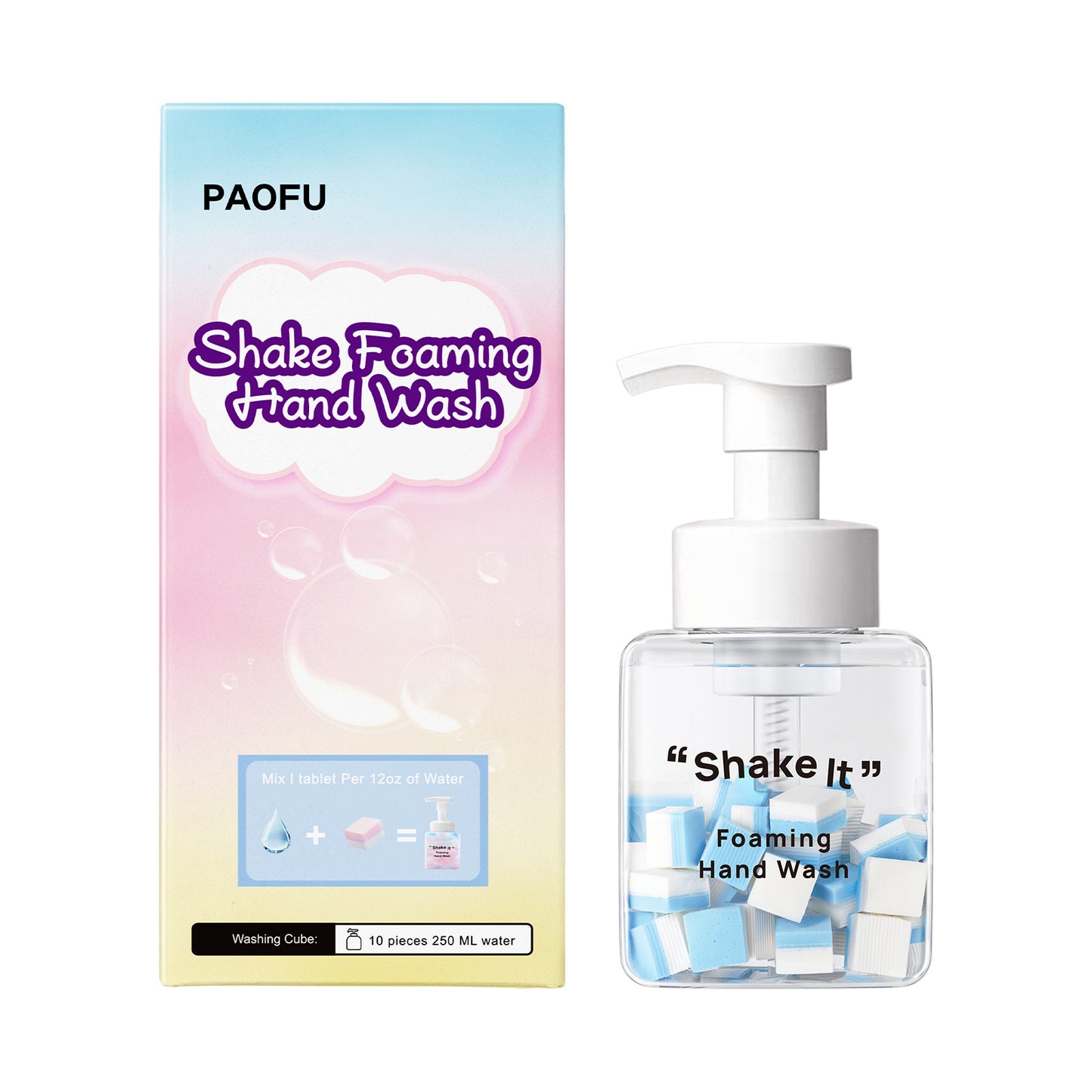 DIY Shake Foam Hand Sanitizer