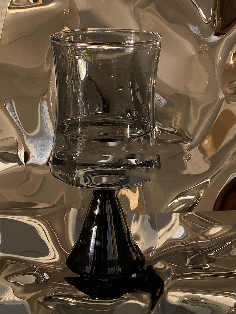 Light Luxury Creative Glass Goblet Juice Cup