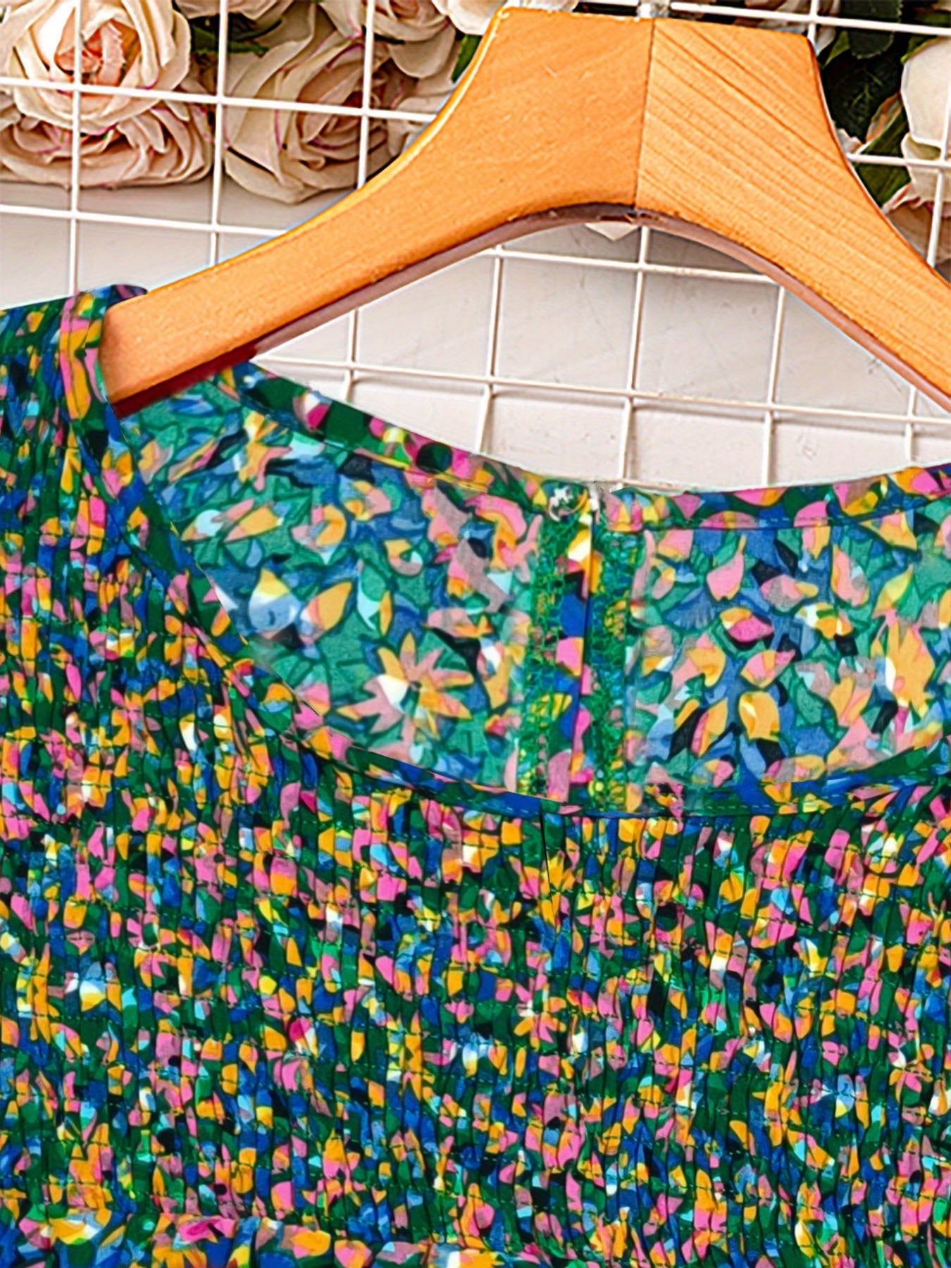 Women's Plus Size Swiss Polka Dot Shirt Summer Round Neck Short Sleeved Outdoor Casual Blouse Top