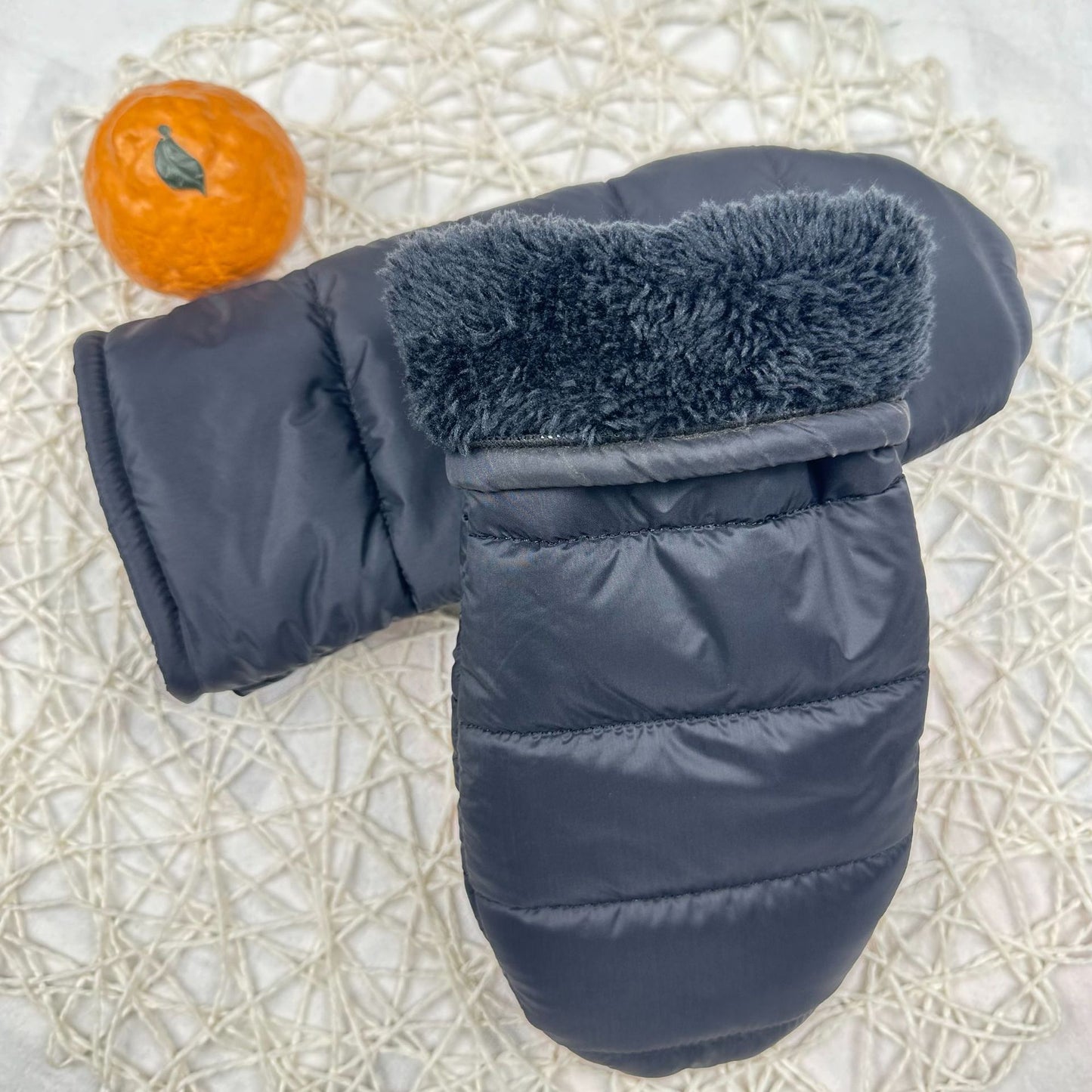 Warm Down Cloth Mittens Windproof