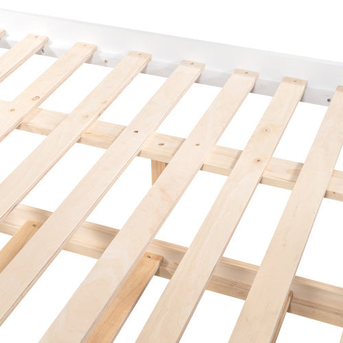 Full Over Full Bunk Bed With Twin Size Trundle