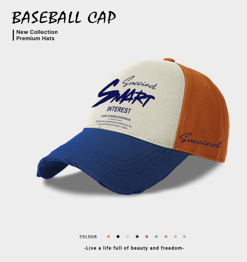 European And American Style Casual Baseball Cap For Women
