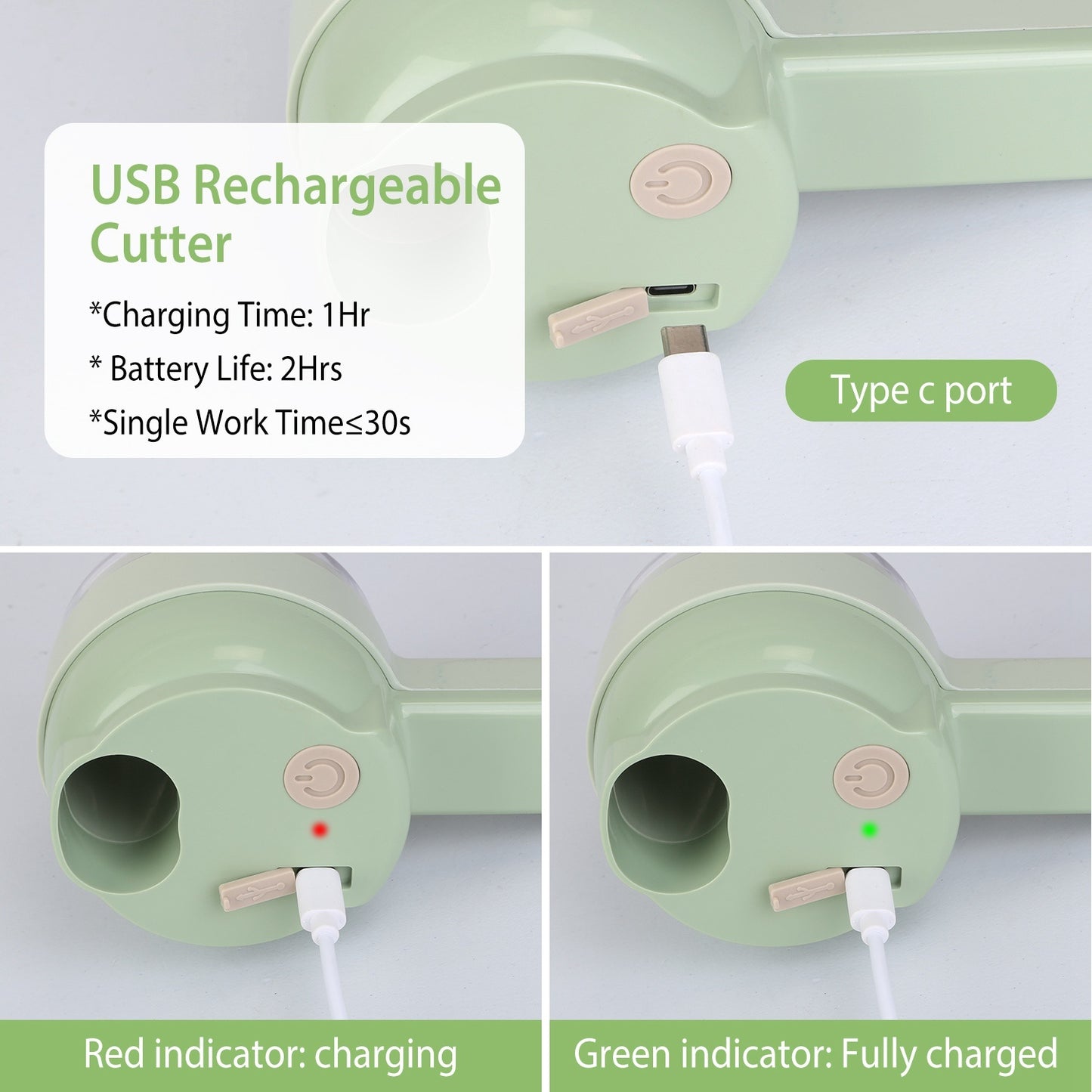 1 Set 4 In 1 Handheld Electric Vegetable Cutter Mini Food Fruit Chopper Grinder Slicer Dicer Garlic Meat Ginger Mud Masher Rechargeable Food Processor