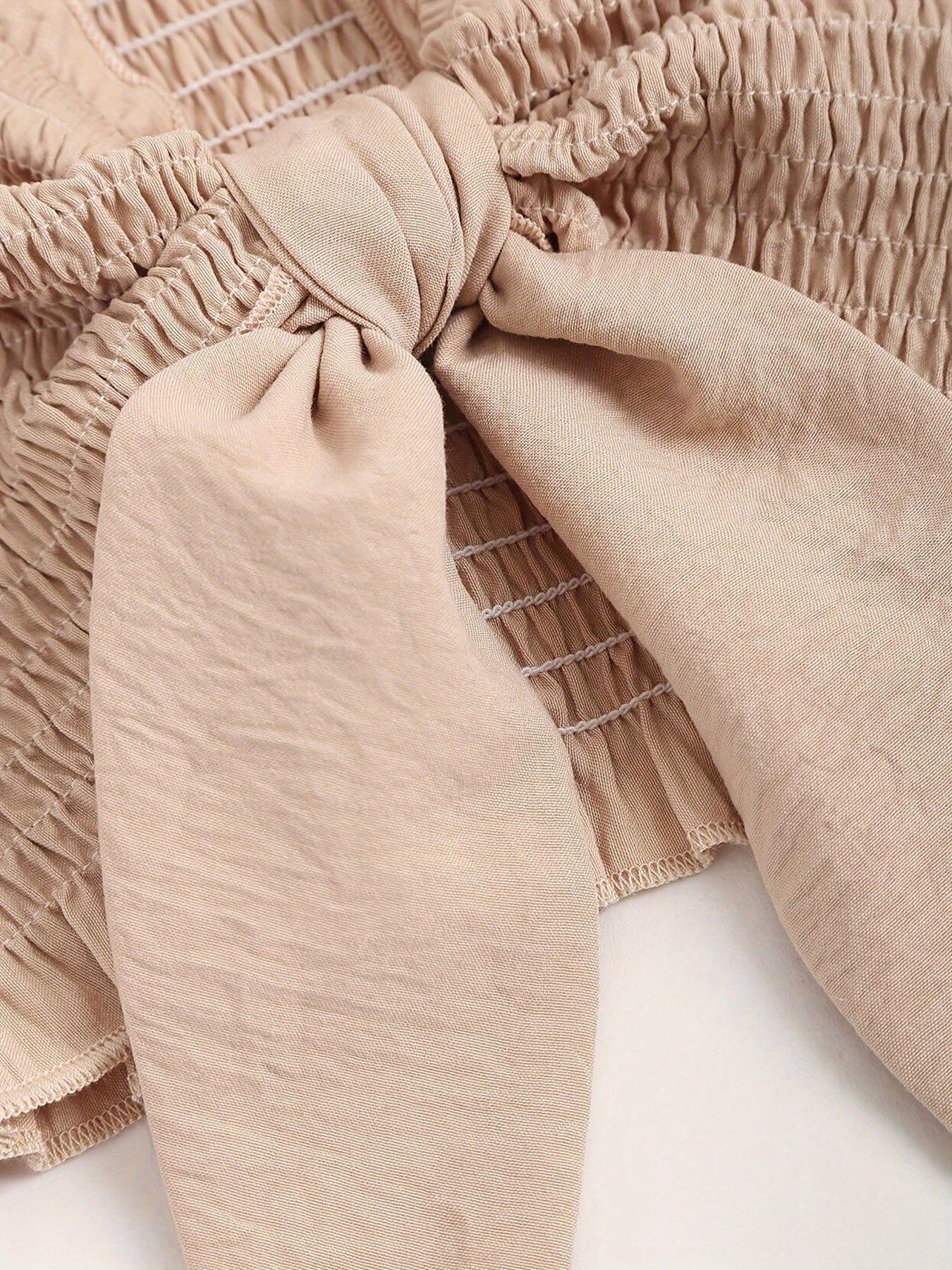 Ladies' Summer Elegant Resort Party Sleeveless Two-Piece Set Sexy Slim-Fit Stretch Wrap Top With Matching Shorts