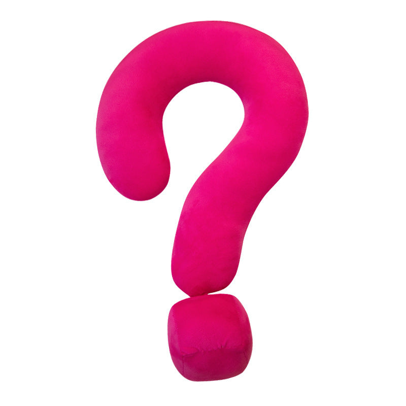 Home Living Room Sofa New Question Mark Office Siesta Pillow