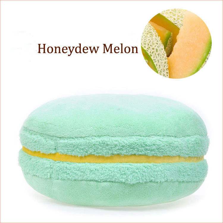 French Macaron Round Cake Creative Pillow Cushion