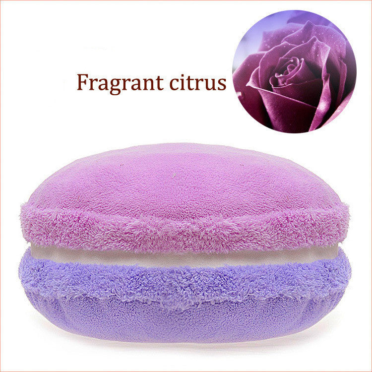 French Macaron Round Cake Creative Pillow Cushion