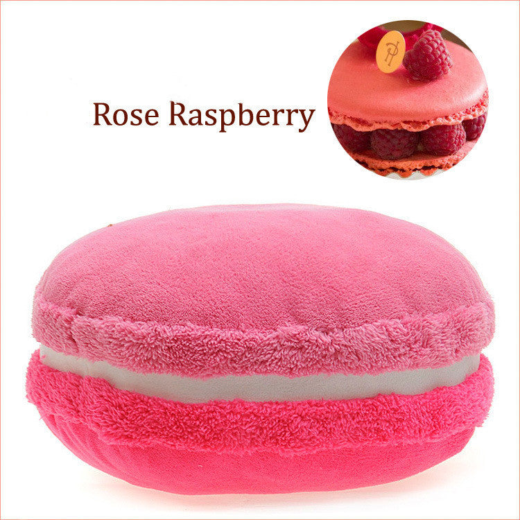 French Macaron Round Cake Creative Pillow Cushion