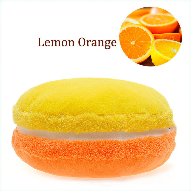 French Macaron Round Cake Creative Pillow Cushion