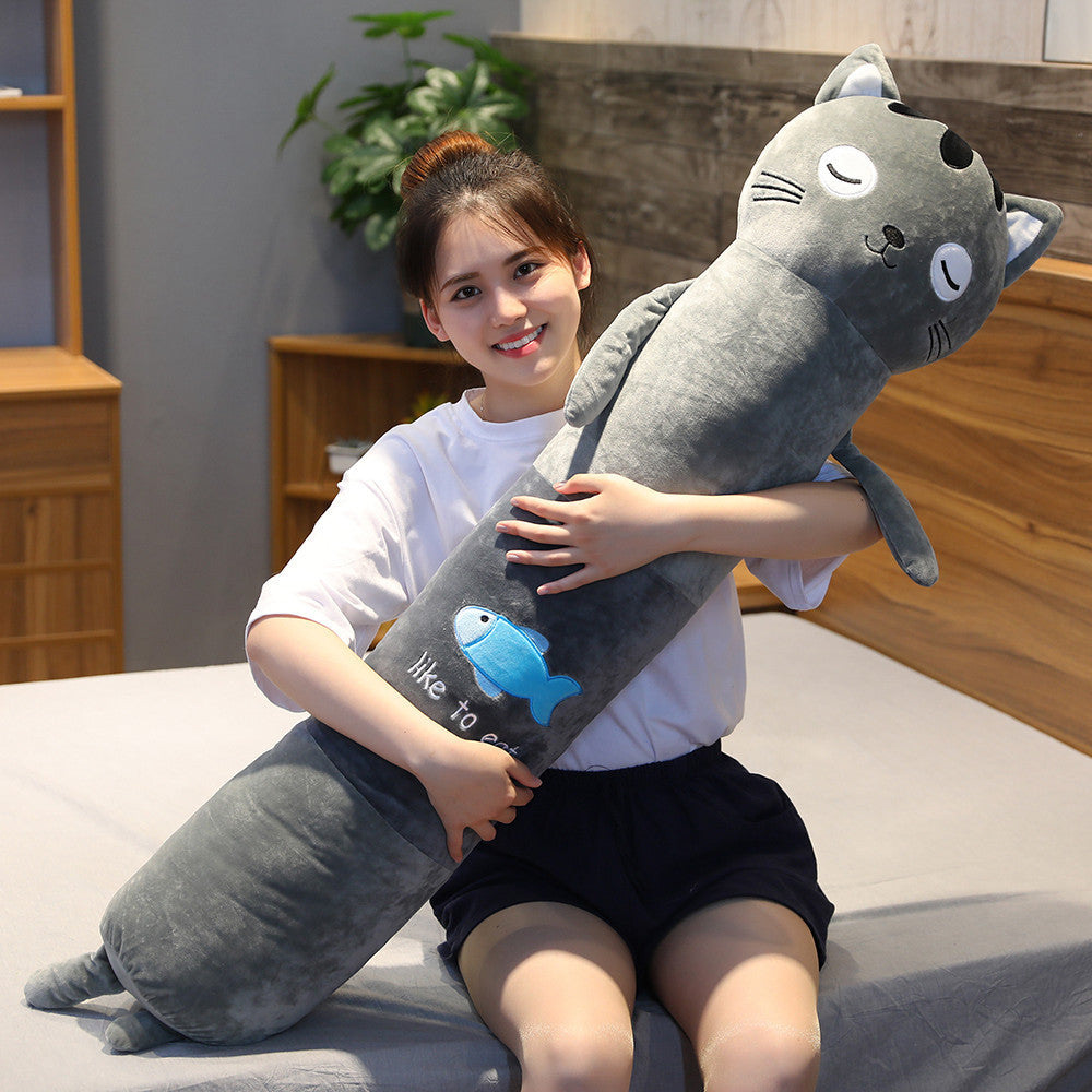 Cartoon Stuffed Animals Plush Long Pillow