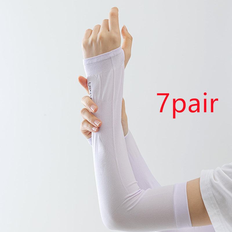 Summer Sun Protection Women's Men's Oversleeves Outdoor