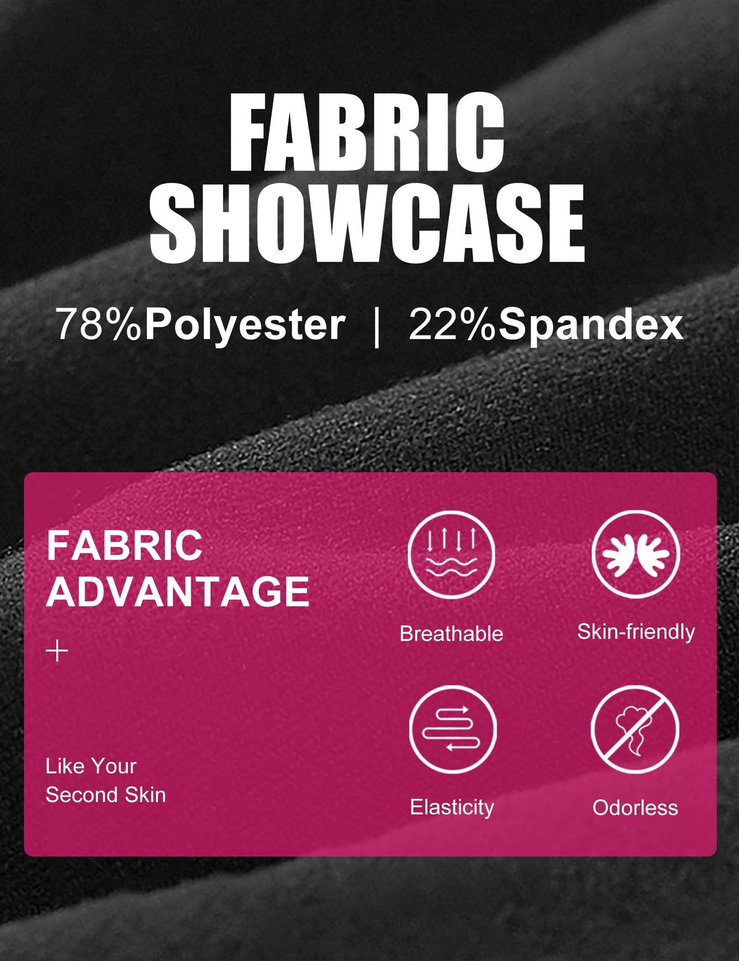 Flared Pants - Cropped Crossover Waist Pockets, Polyester Double Mill 2 Strips, Black Dark Gray