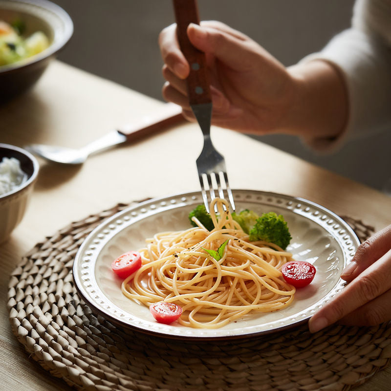 Household Simple Combination Of Ceramic Dishes And Tableware