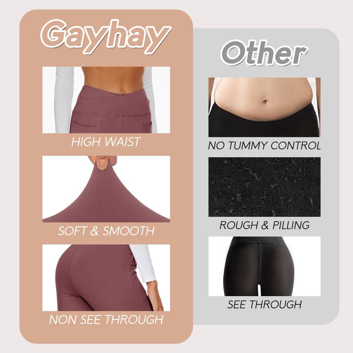 Flared Pants - Cropped Crossover Waist Pockets In Solid Crimson