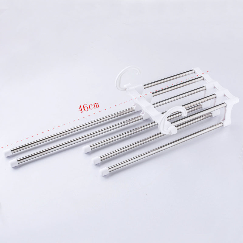 White Stainless Steel Trouser Rack Upgraded Version,Only Self-pickup Is Supported, And The Prices Shown Are All Self-pickup Prices