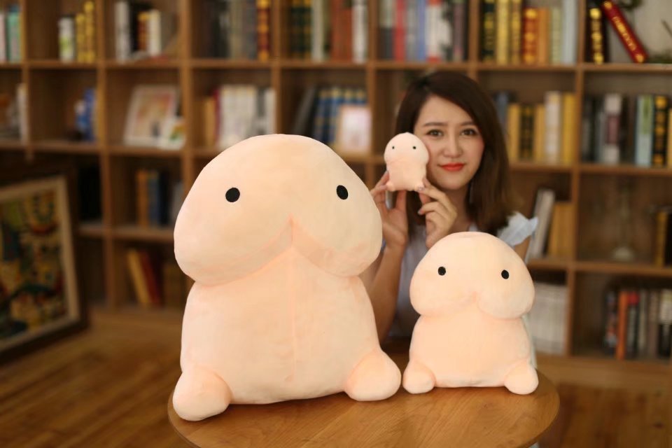 Cute Cartoon Spoof Doll Decompression Toy Pillow