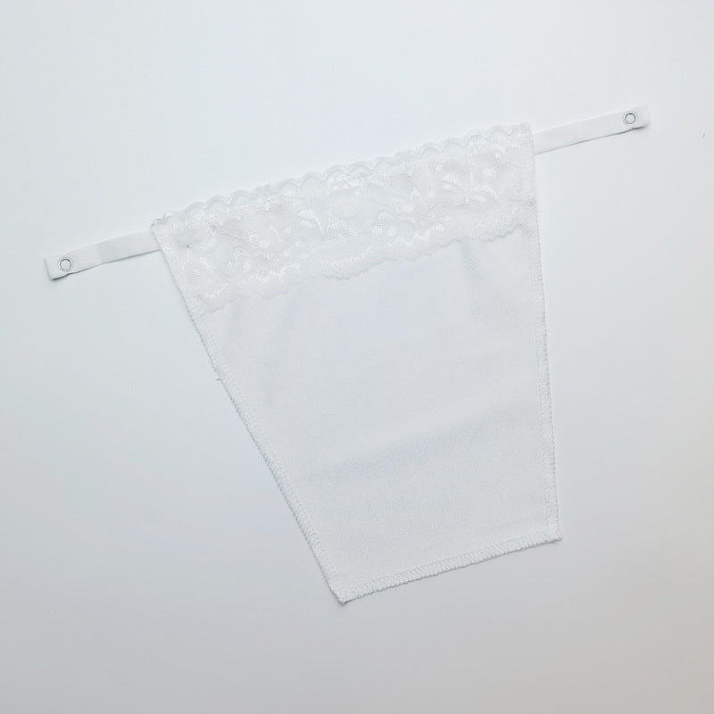 A Piece Of Lace Inside The Anti-glare Tube Top
