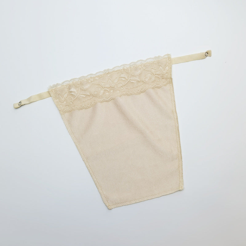 A Piece Of Lace Inside The Anti-glare Tube Top