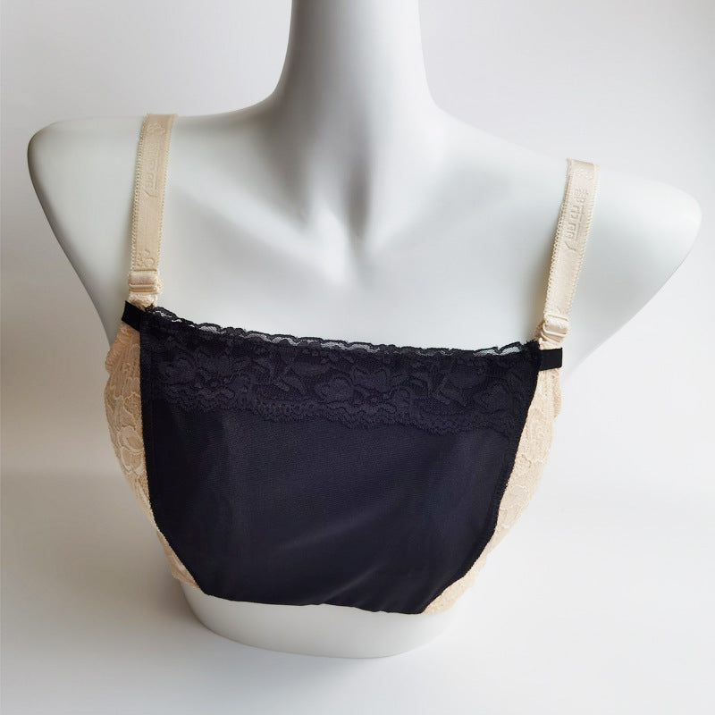 A Piece Of Lace Inside The Anti-glare Tube Top