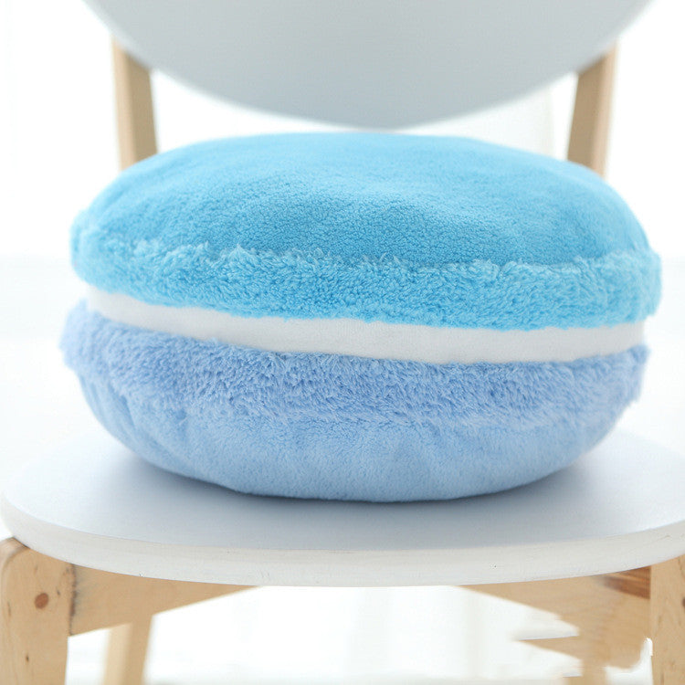 French Macaron Round Cake Creative Pillow Cushion