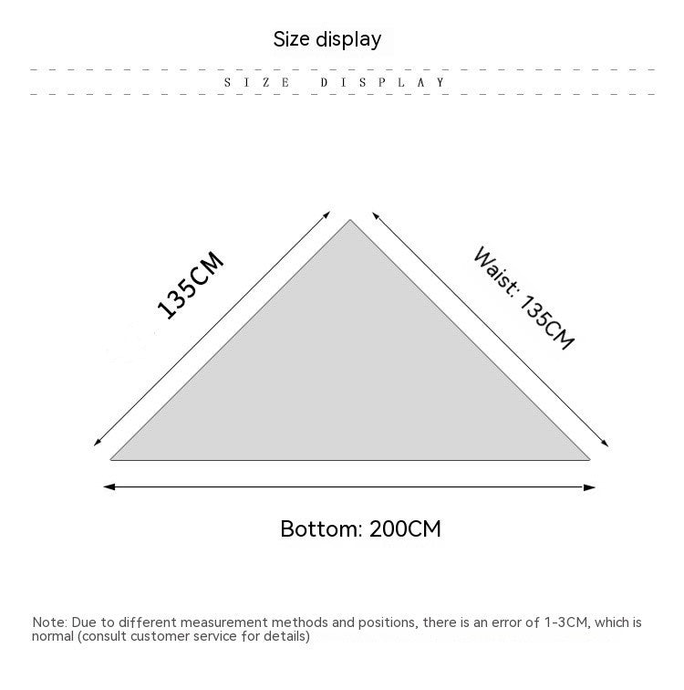 Autumn And Winter Ribbon Large Plaid Triangle Scarf Women's Shawl