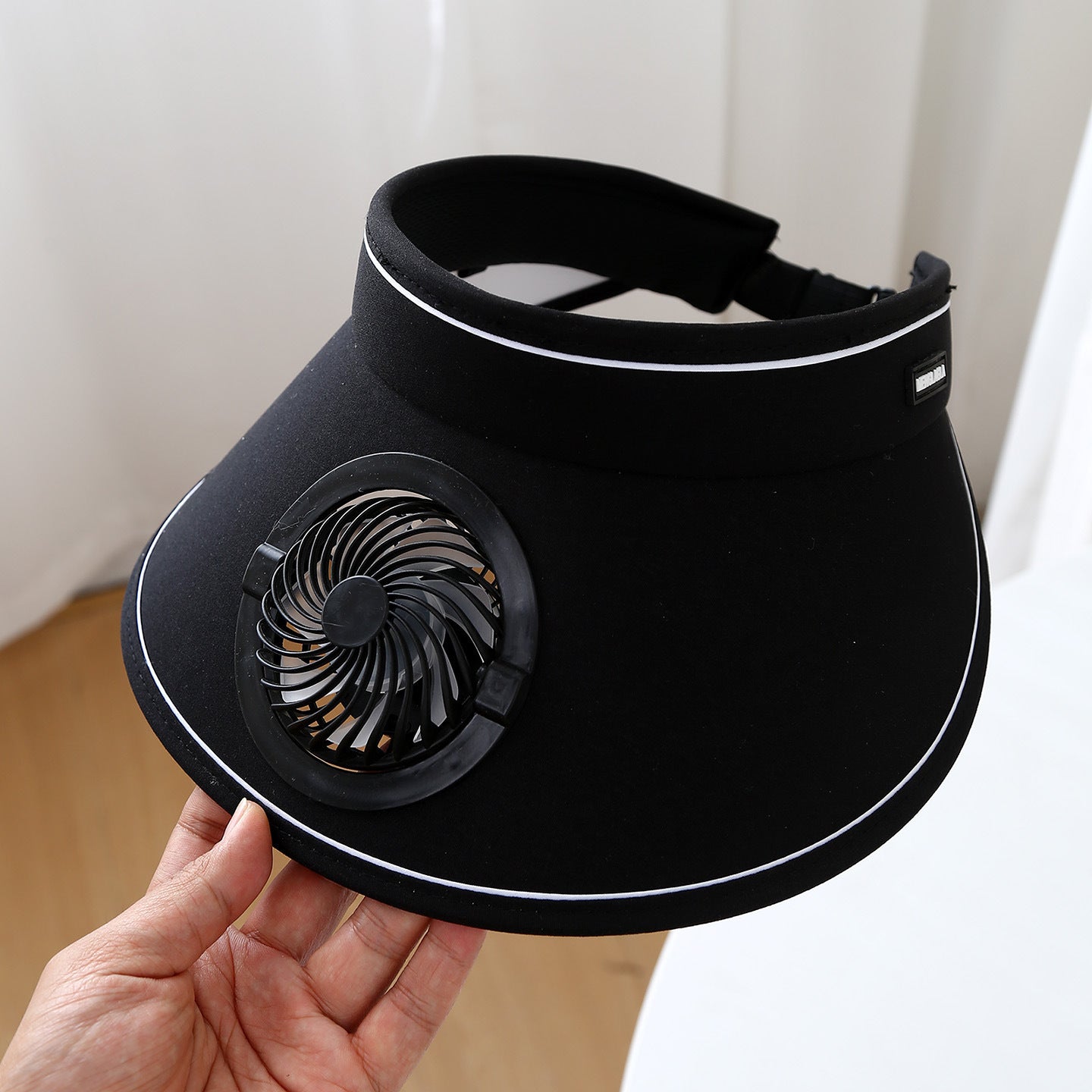 USB Charging Cap With Fan Female Sunshade Light Breathable