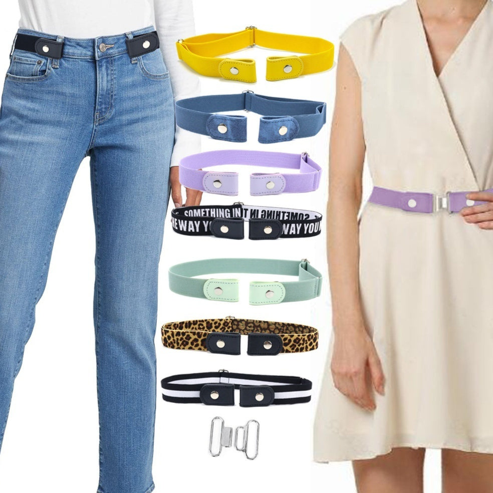 Personalized Stretch Elastic Band Women's Belt