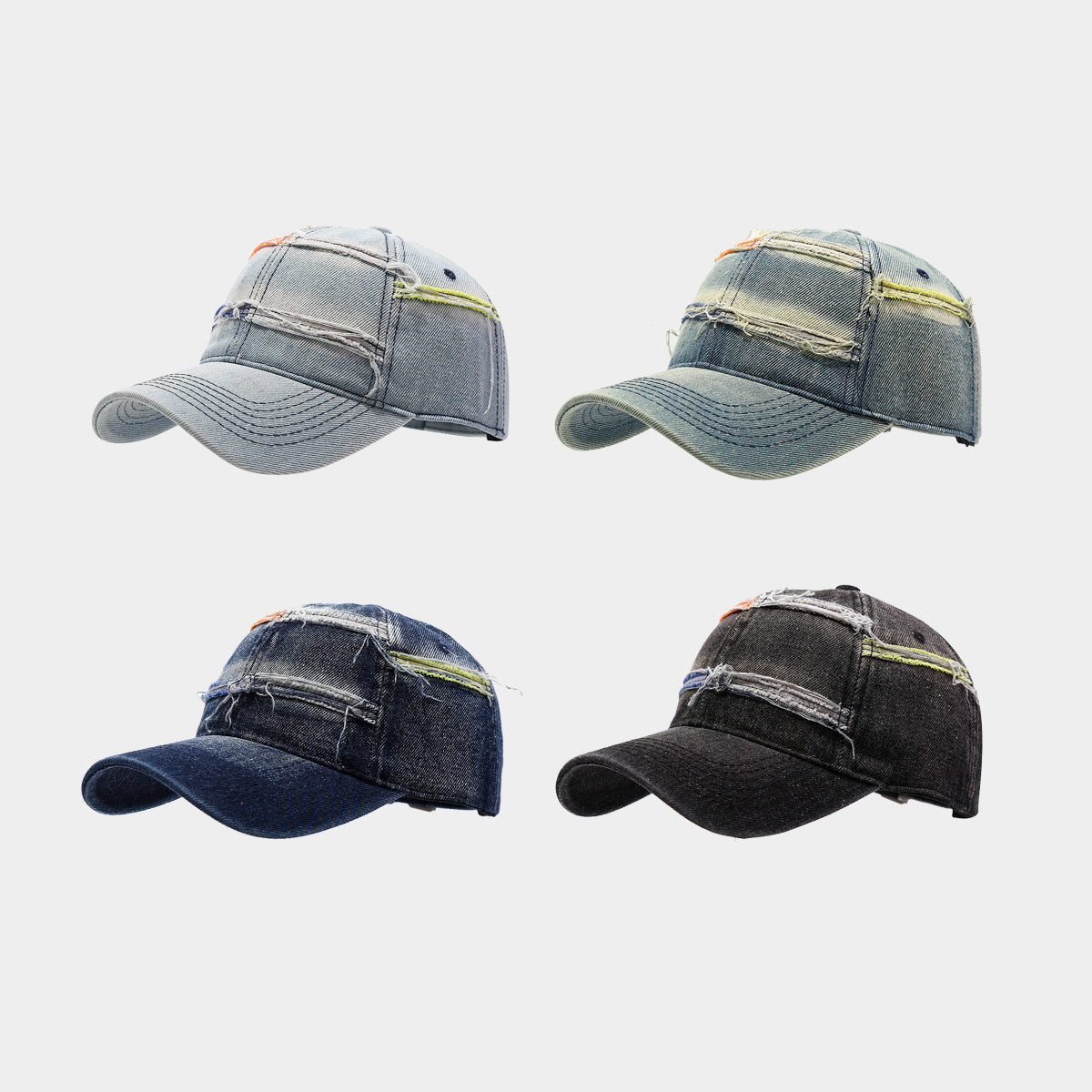 Heavy Industry Washed Denim Baseball Cap