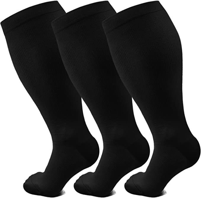 Male And Female Personality Printed Compression Socks