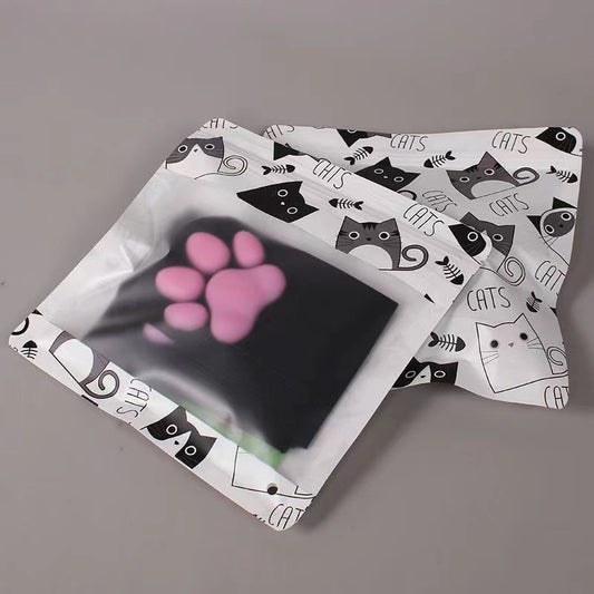 Silicone Meat Pad Cat's Paw Socks