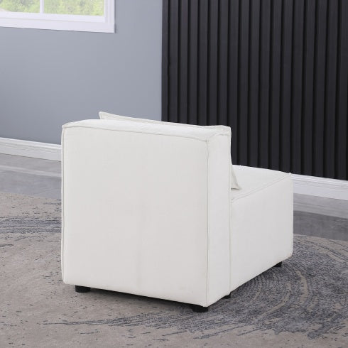 Modular Sofa Grayish Blue Chenille Fabric, Simple And Grand, The Seat And Back Is Very Soft. This Is Also A KNOCK DOWN Sofa