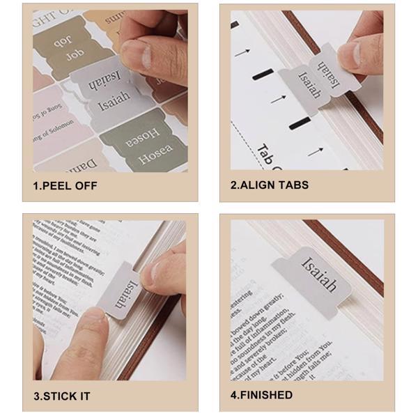 Bible Index Label Stickers