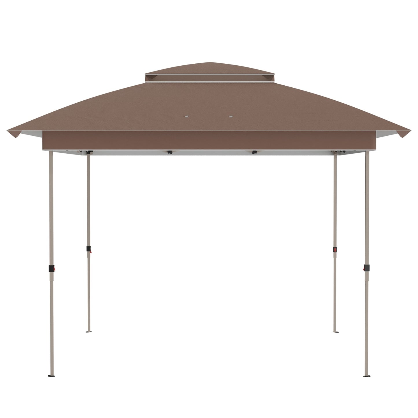 Outsunny 12' X 12' Pop Up Canopy Tent With Netting And Carry Bag, Instant Sun Shelter With 137 Sq.ft