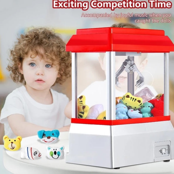 Claw Machine Arcade Toy With Sound  Mini Candy Dispenser Vending Game For Kids, Cool Claw Machine Perfect Christmas   Birthday Gifts For Kids