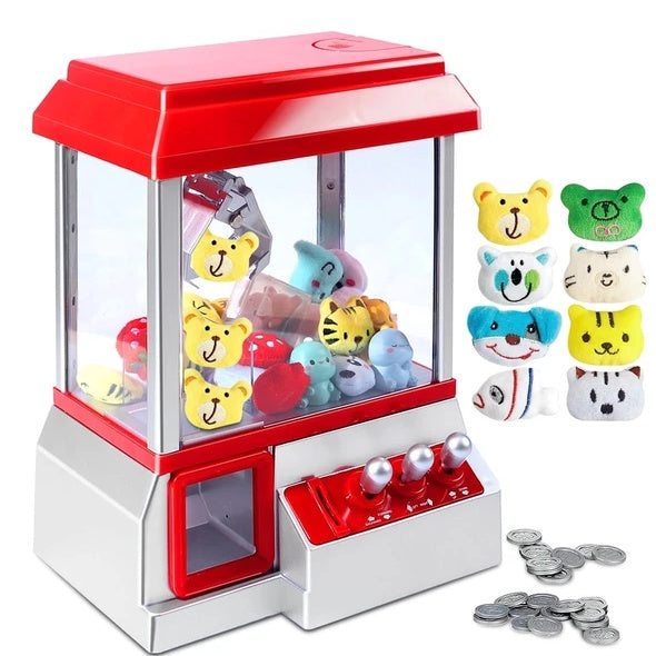 Claw Machine Arcade Toy With Sound  Mini Candy Dispenser Vending Game For Kids, Cool Claw Machine Perfect Christmas   Birthday Gifts For Kids