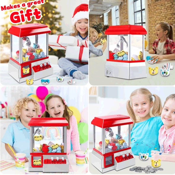 Claw Machine Arcade Toy With Sound  Mini Candy Dispenser Vending Game For Kids, Cool Claw Machine Perfect Christmas   Birthday Gifts For Kids