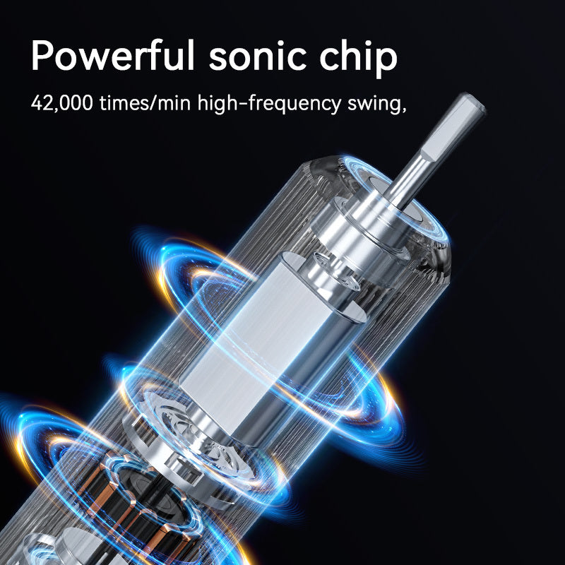 Aquasonic Black Series Ultra Whitening Toothbrush   ADA Approved Electric Toothbrush    8 Brush Heads    Travel Case   40.000 VPM Electric Motor    Wireless Charging  4 Modes With Smart Timer