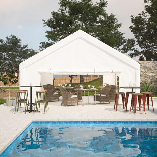 Comes With 2 Storage Bags And A Detachable Side Wall 20x20FT Heavy-duty Party Tent