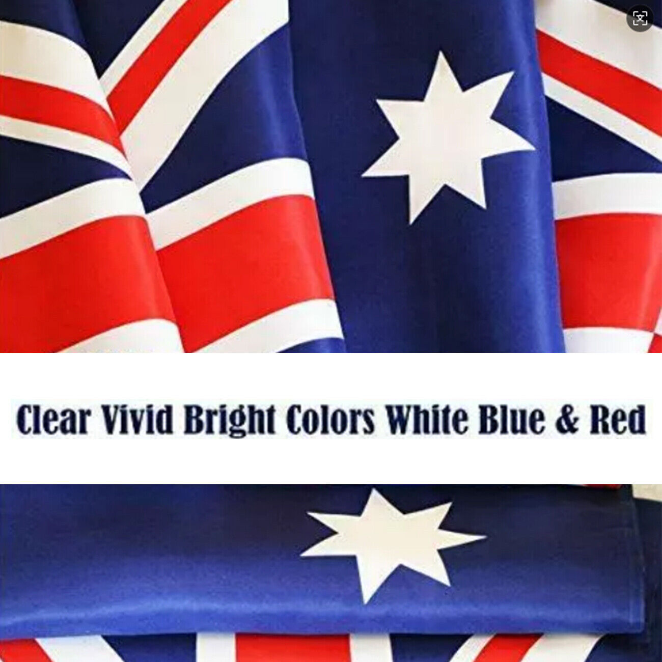 AUSTRALIAN FLAG GIANT 3ft X 5ft 90cm X 150cm AUSTRALIA DAY NATIONAL DECORATION