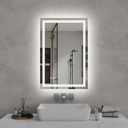 24 Inch X 36 Inch LED Bathroom Mirror