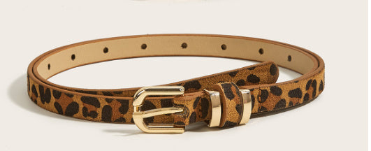 Retro Thin All-match Pin Buckle Small Belt