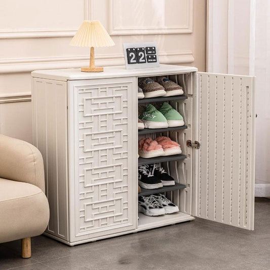 Outdoor Kitchen Garden Storage Shoe Cabinet Tool Cabinet