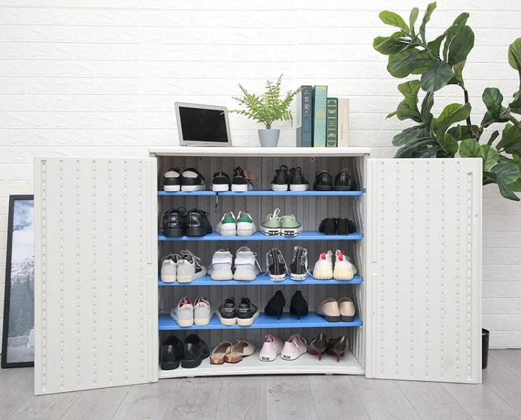 Outdoor Kitchen Garden Storage Shoe Cabinet Tool Cabinet